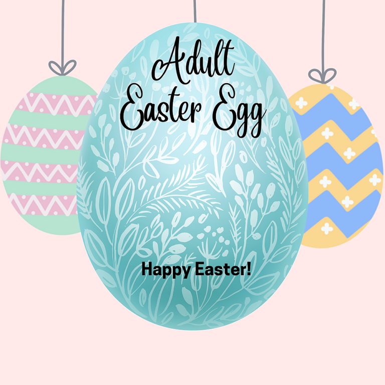 Adult easter egg